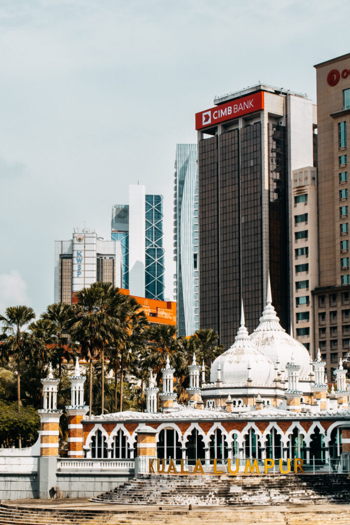 10. Kuala Lumpur Sehenswürdigkeit: Masjid Jamek Moschee (2)
